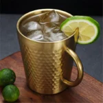 Golden Tea Cup Stainless Steel – Thermal Mug