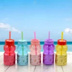 Kids Quick Sip Water Bottle with Straw 500ml