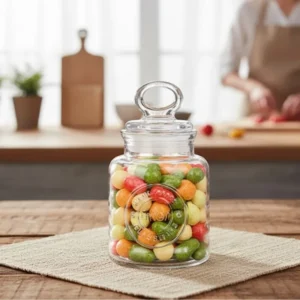 Limon 400ML Airtight Glass Jar With Lid