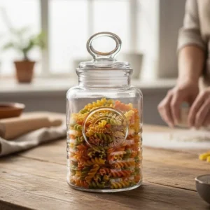 Limon 550ML Airtight Glass Jar With Lid