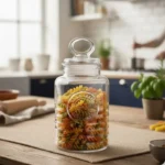 Limon 550ML Airtight Glass Jar With Lid