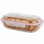 Limon 900ML Oval Glass Airtight Container With Lid