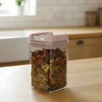 Limon Airtight 400 ML Plastic Square Jar For Multi Use