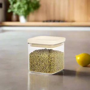 Limon Airtight 850 ML Stackable Acrylic Storage Jar