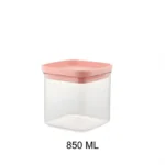 Limon Airtight 850 ML Stackable Acrylic Storage Jar