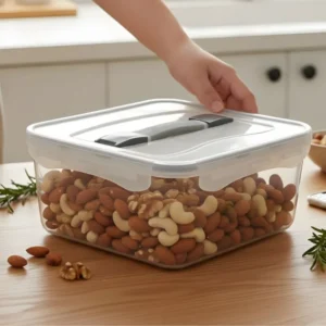 Limon Lockable 7.5 Litres Airtight Plastic Storage Box