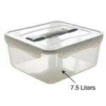 Limon Lockable 7.5 Litres Airtight Plastic Storage Box