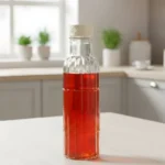 Limon Ribbed 1.1Liter Glass Bottle