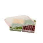 Limon Small 4 Section Freezer Airtight Plastic Box