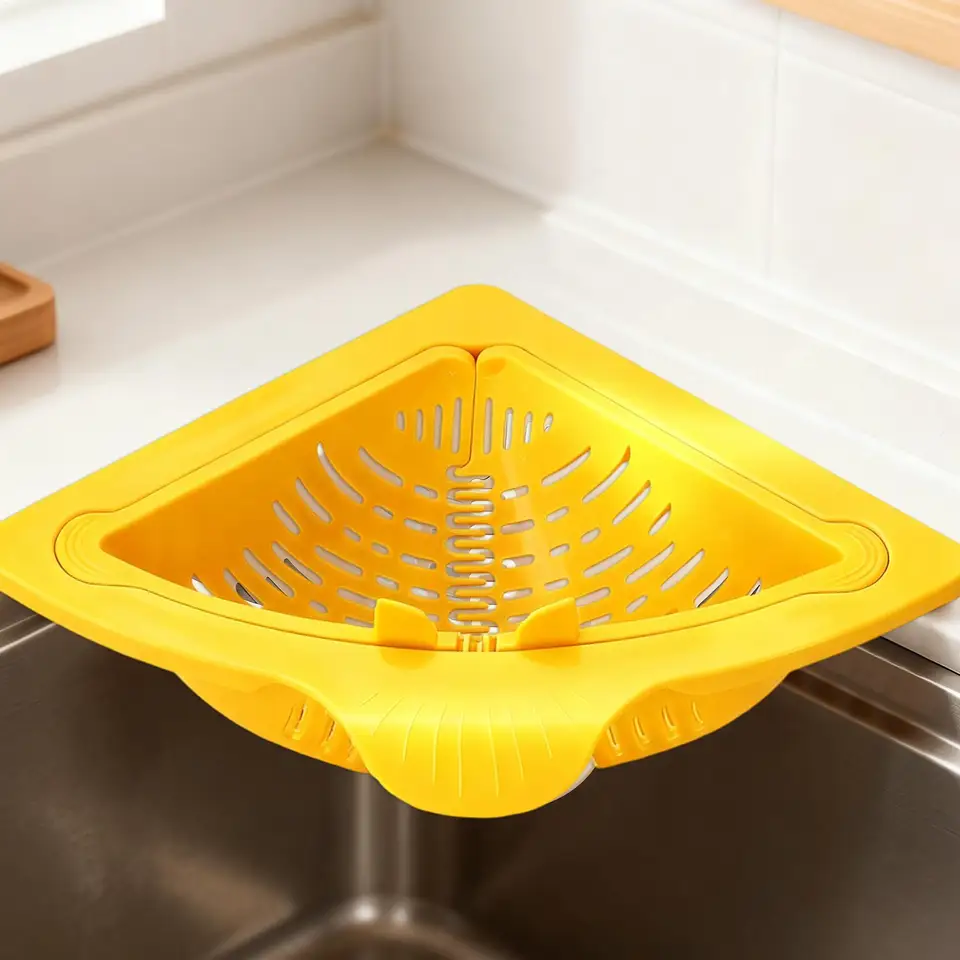 Magnetic Corner Sink Drain Basket Kitchen Strainer - Image 4