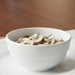 Melamine 4.5 Inch White Tulip Serving Bowl