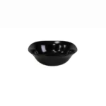 Melamine 5 Inch Black Serving Bowl