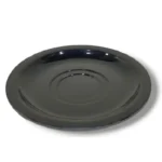 Melamine 6.5 Inch Black Tulip Saucer