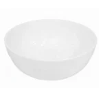 Melamine 8 Inch White Tulip Serving Bowl