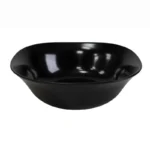 Melamine 9 Inch Black Serving Bowl