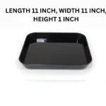 Melamine Black Vista XLarge Serving Tray