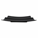 Melamine Double Black Tray For Serving