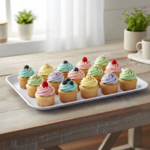 Melamine White Large Square Serving Tray