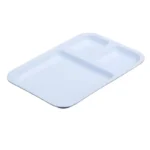 Melamine White Serving Tray for Fast Food and Restaurant Use