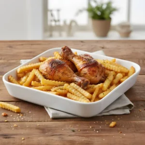 Melamine White Vista Large Serving Tray