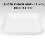 Melamine White Vista XXLarge Serving Tray