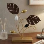 Metal Table Motive Decorative Table Accent