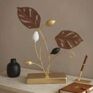 Metal Table Motive Decorative Table Accent