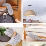 Microfiber Duster with Extension Pole Reach & Clean Easily