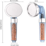 Mineral Beads Shower Head Handheld High Pressure Negative Ion Filter