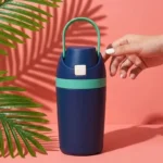 Mini 12oz Thermal Stainless Steel Water Bottle with Strap