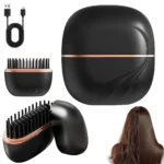 Mini Hair Straightening Comb Wireless Portable Hair Styler