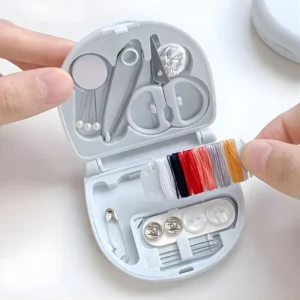 Mini Sewing Kit with Thread Organizer Portable Stitching Set