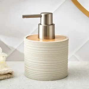 Modern Striped Soap Dispenser - 360 ML