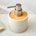 Modern Striped Soap Dispenser – 360 ML