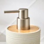 Modern Striped Soap Dispenser – 360 ML