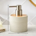 Modern Striped Soap Dispenser – 360 ML