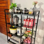 Multifunctional Storage Rack Heavy Duty 4 Tier Organizer (Without Wheels)