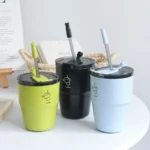 New Korean Style Insulated Mug Portable Thermal Drinking Cup