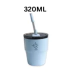 New Korean Style Insulated Mug Portable Thermal Drinking Cup
