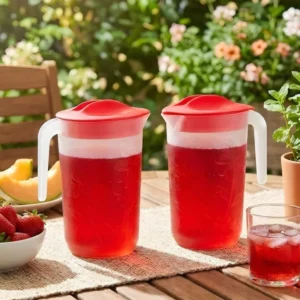 Pack of 2 Plastic Water Jugs