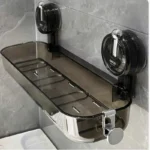 Premium Suction Cup Bathroom Storage Rack for Shower