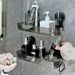 Premium Suction Cup Bathroom Storage Rack for Shower