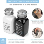Salt & Pepper Shakers Set