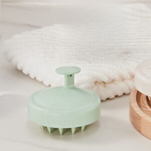 Shampoo Scalp Massager Brush – Soft Silicone Bristles