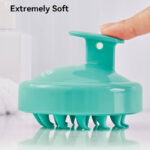 Shampoo Scalp Massager Brush – Soft Silicone Bristles