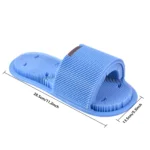 Silicone Foot Scrubber Slippers Easy Foot Cleaning & Massage