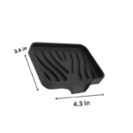 Silicone Soap Dish with Drainage Non Slip Bathroom Soap Holder