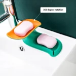 Soap Holder & Draining Soap Dish Organizers
