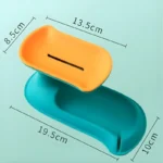 Soap Holder & Draining Soap Dish Organizers