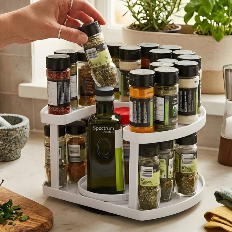 Spice Spinner Rotating Kitchen Organizer